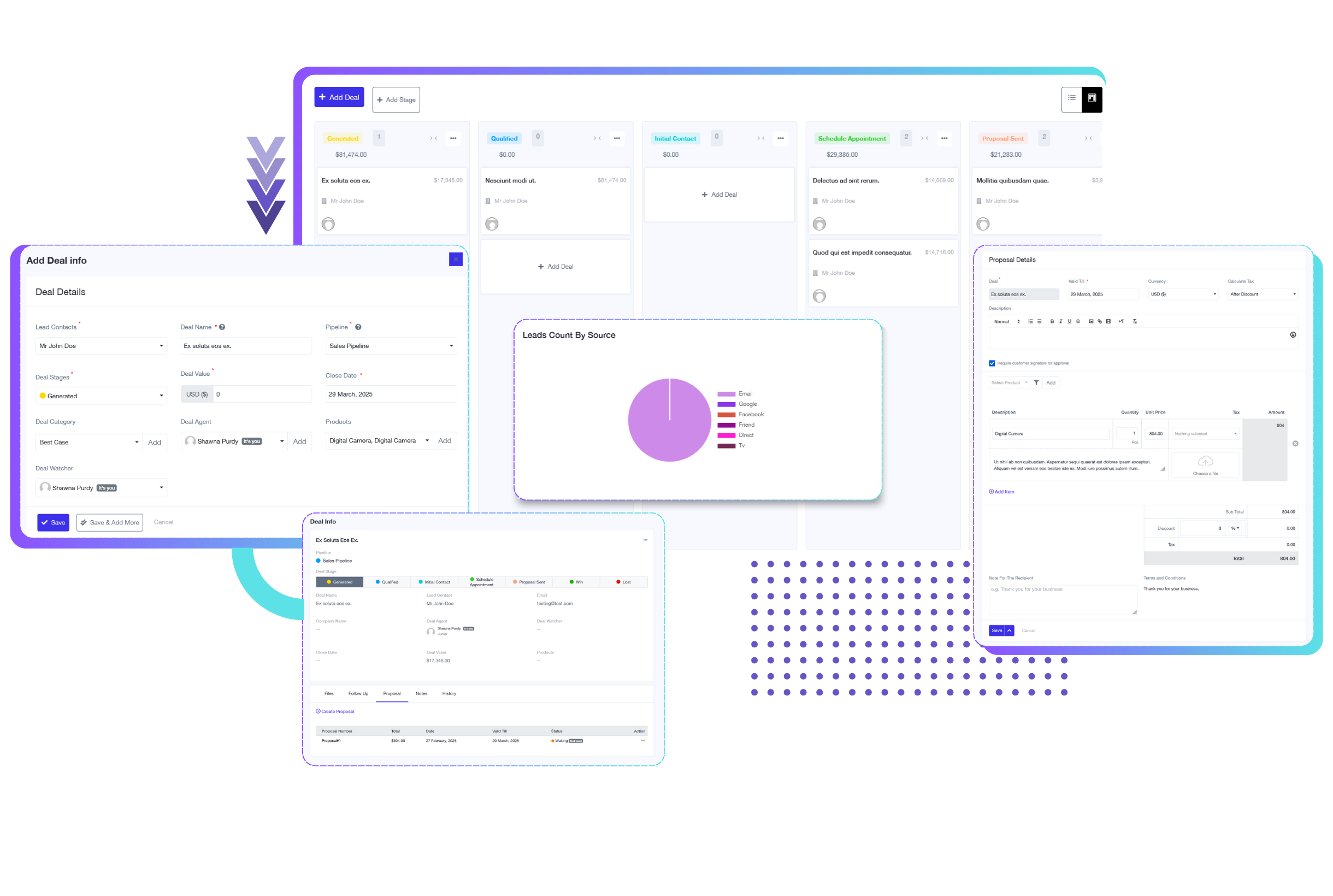 CRM Dashboard