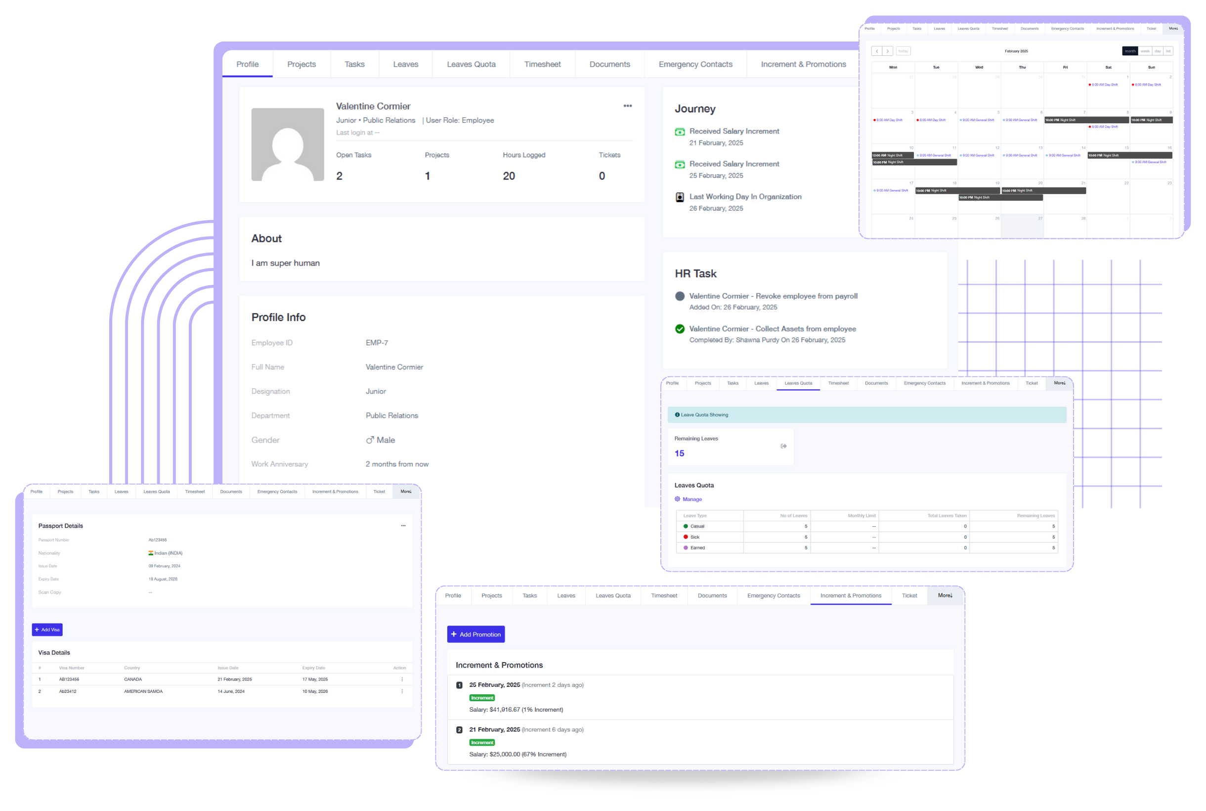 Employee Portal Dashboard