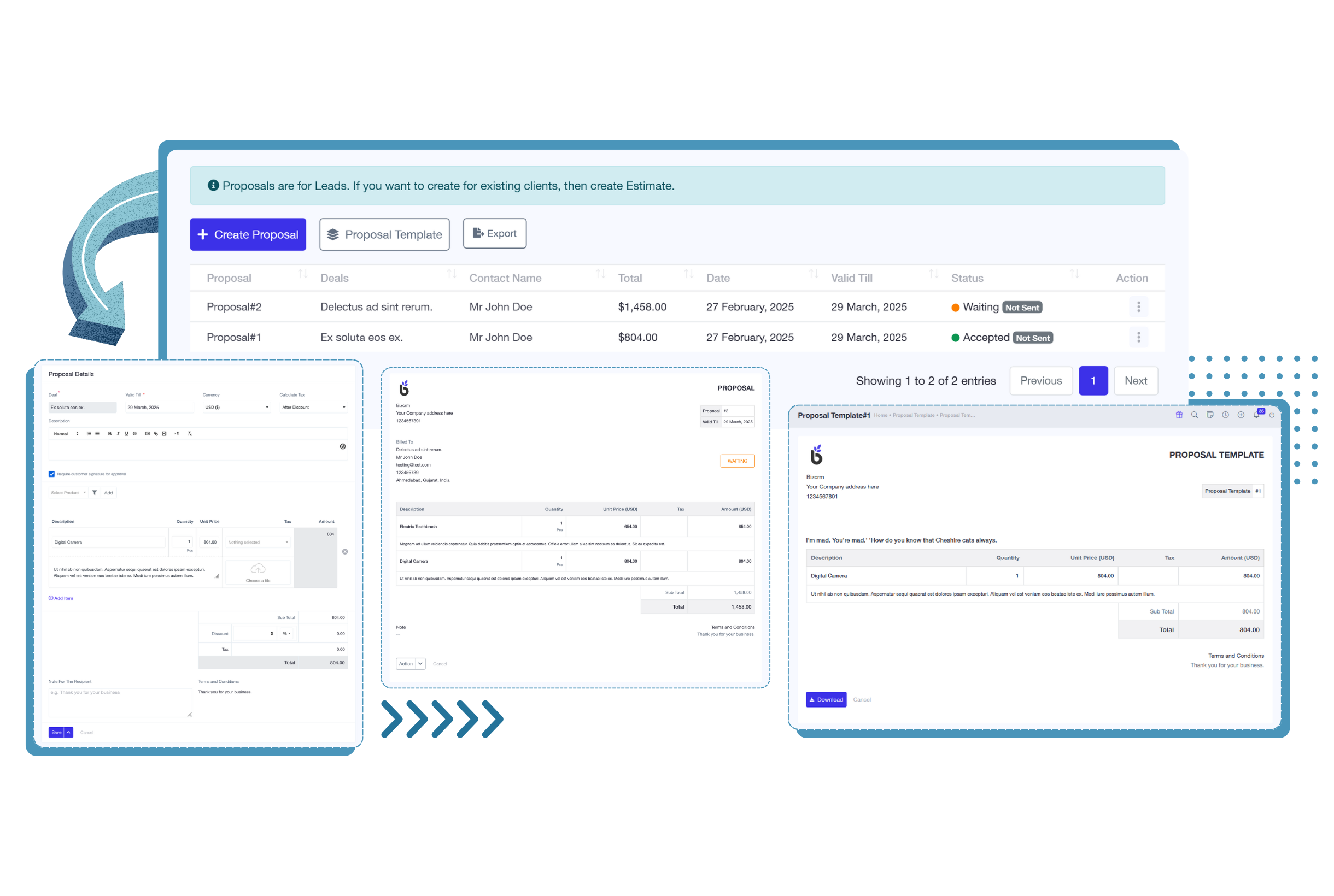 Proposal Dashboard